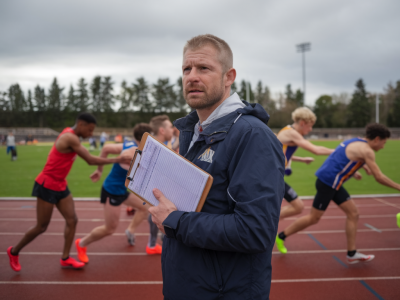 Coach's checklist for running a fast, low-stress relay changeover practice using video timing