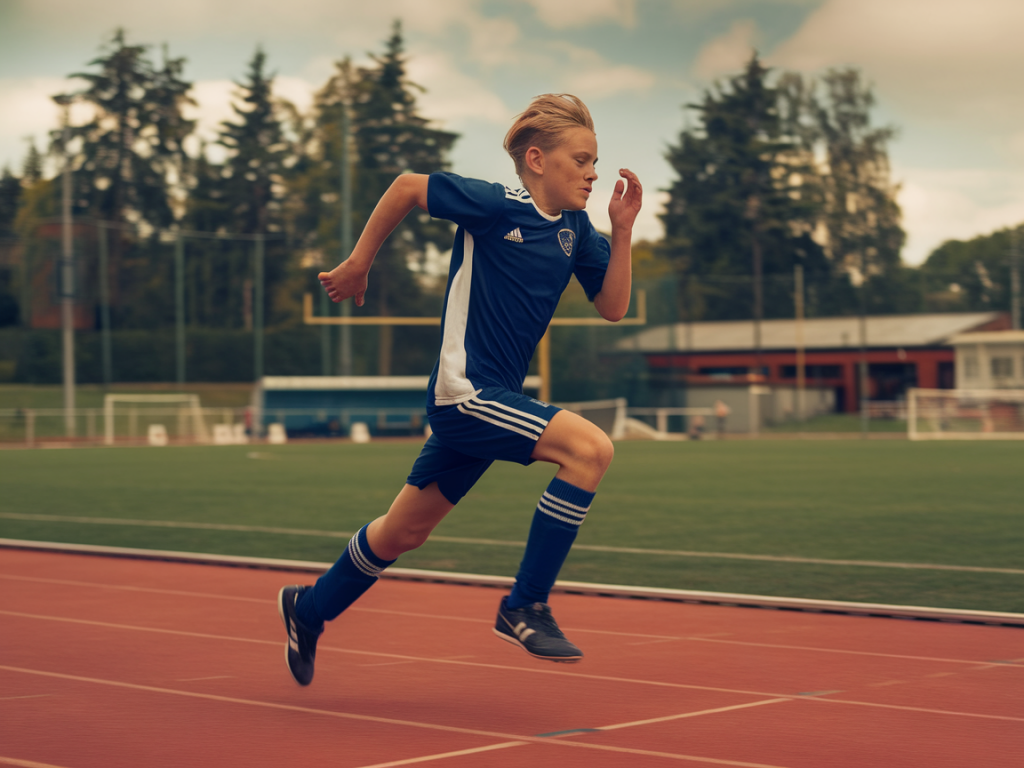 A 30-minute after-school routine to build sprint speed for junior 50m specialists